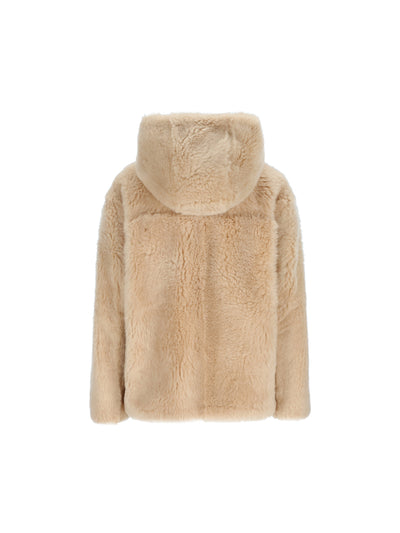 Parka realizzato in shearling FRW0608 D0YC LORO PIANA