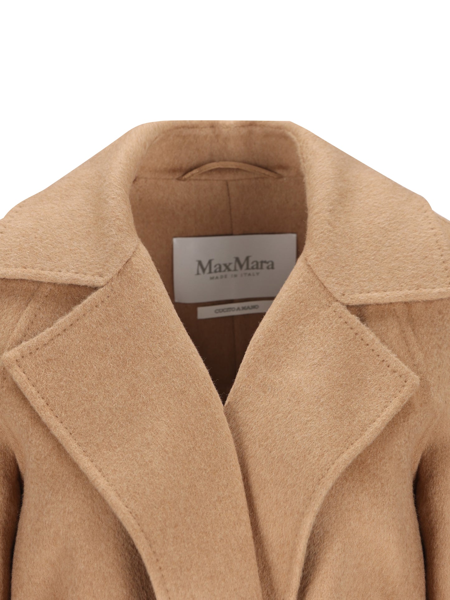 Cappotto Icon Ready in puro cammello 2621016052600 001 MAX MARA
