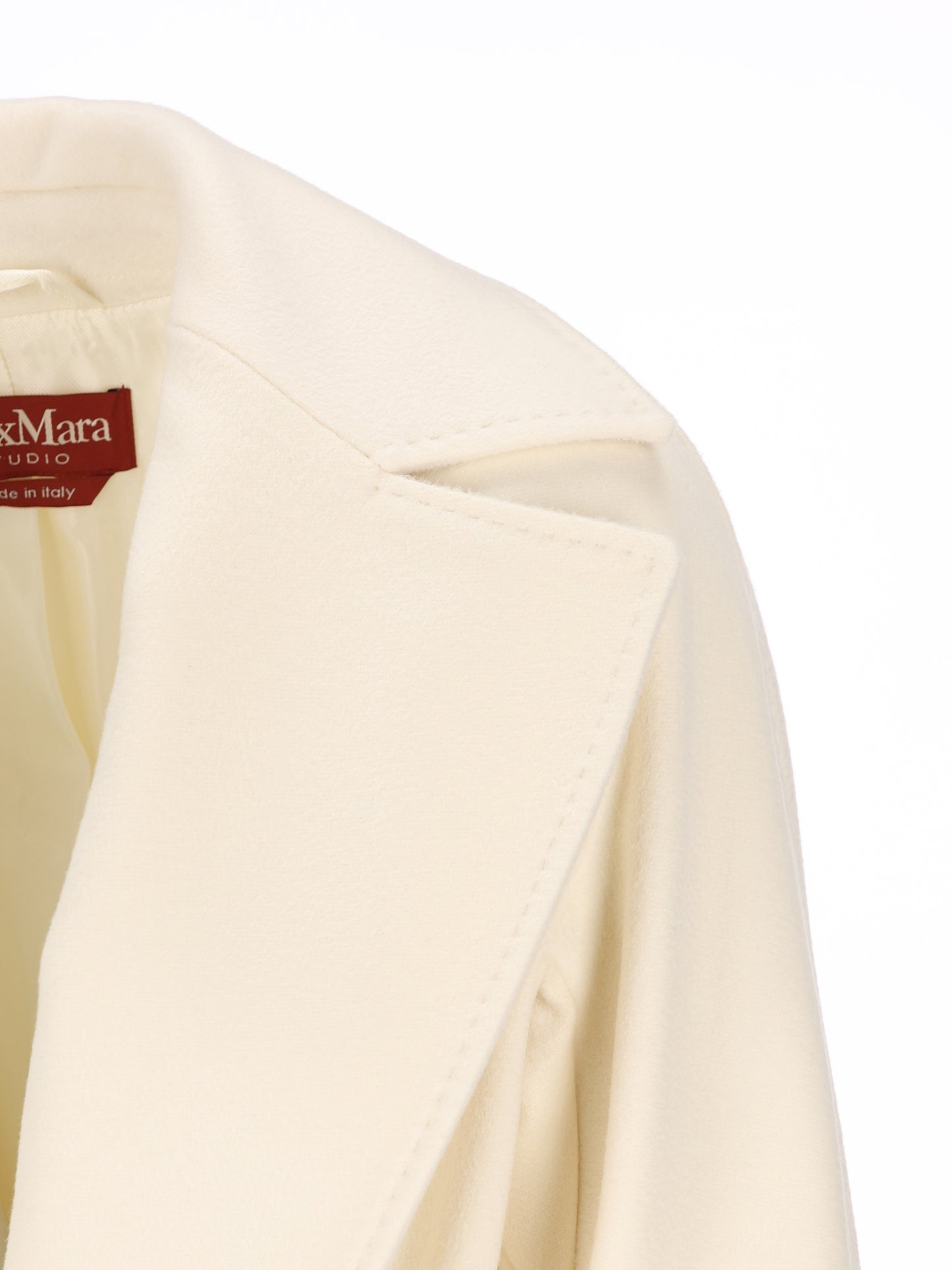 Cappotto realizzato in lana vergine. 2626016081600 001 MAX MARA - STUDIO