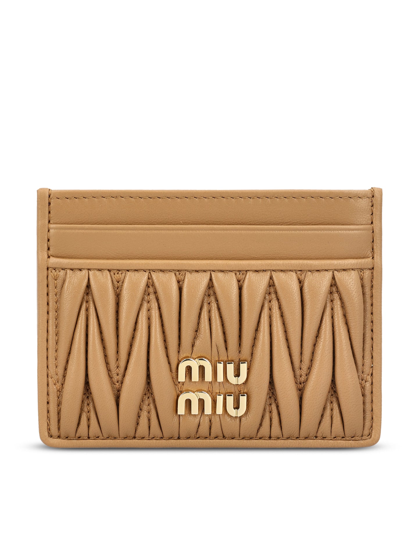 Portacarte realizzato in pelle. 5MC076 AFPPF098L MIU MIU