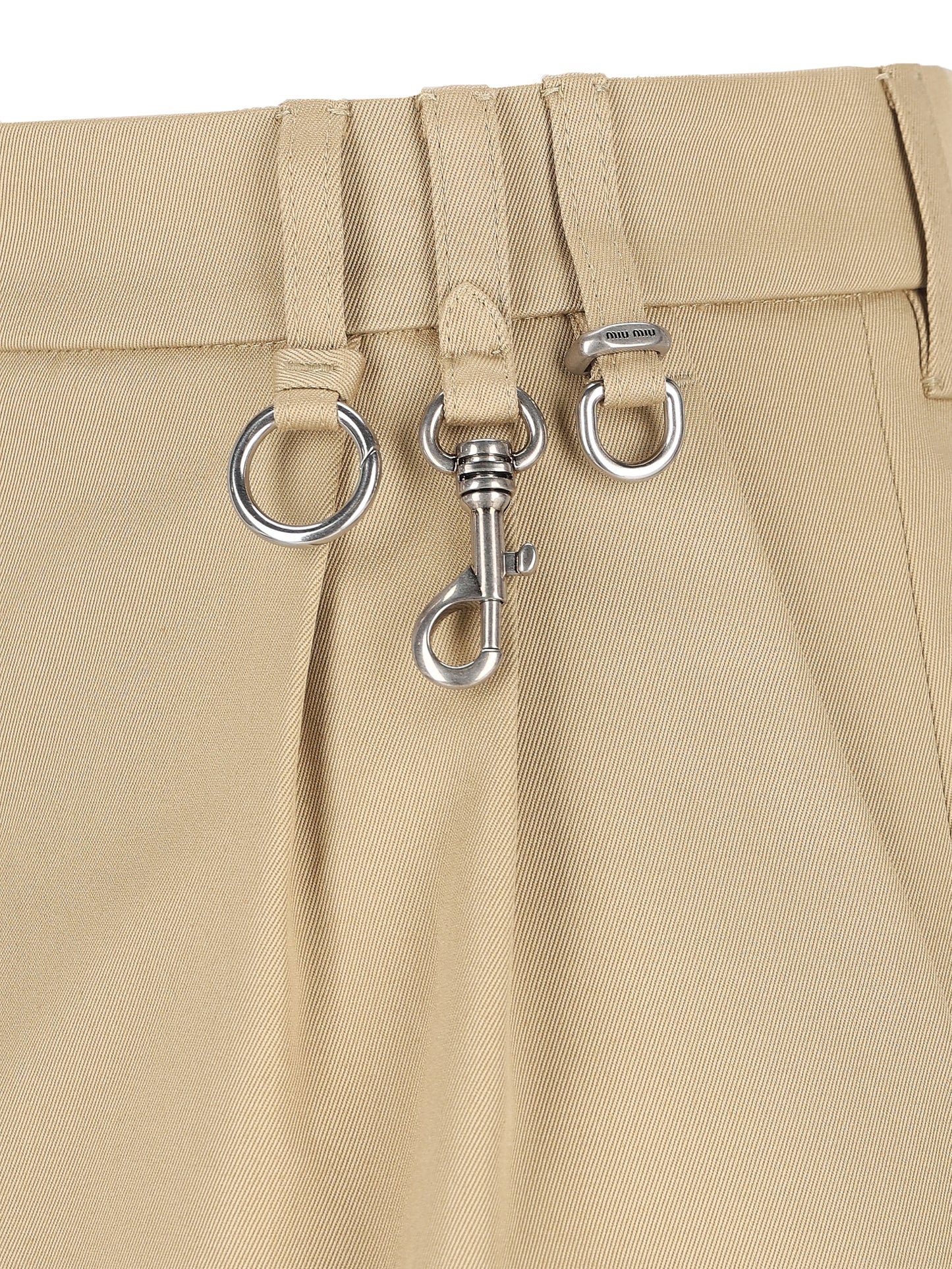 Gonna in cotone. MG2690 1UPXF0065 MIU MIU