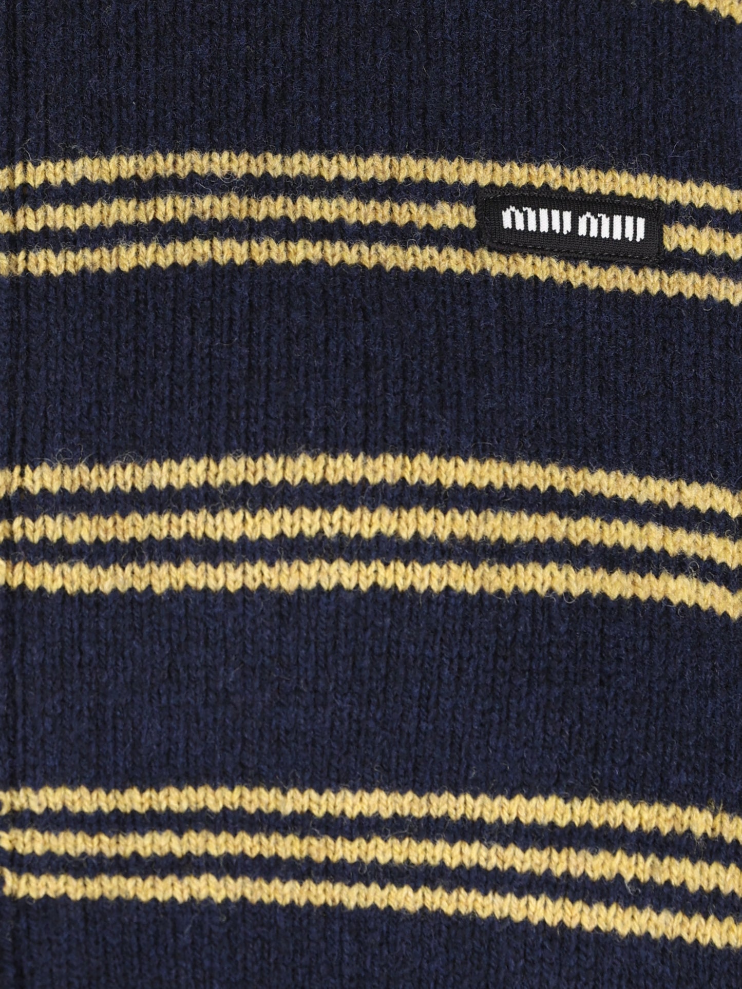Cardigan realizzato in lana e cashmere. MMF04A 6300F0008 MIU MIU