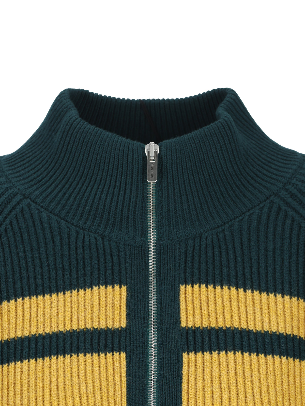 Maglia realizzata in lana vergine. MMJ160 6076F0UVP MIU MIU