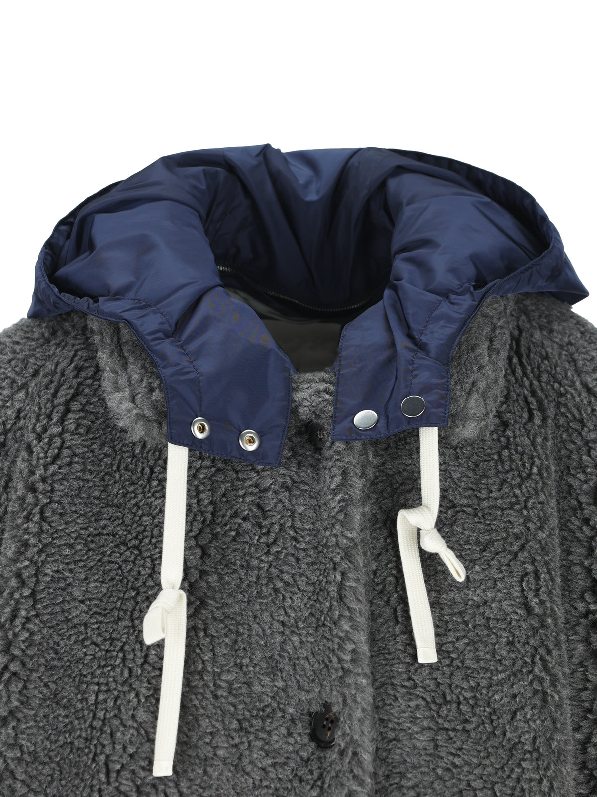 Cappotto realizzato in poliestere. MS2088 17I1F0480 MIU MIU