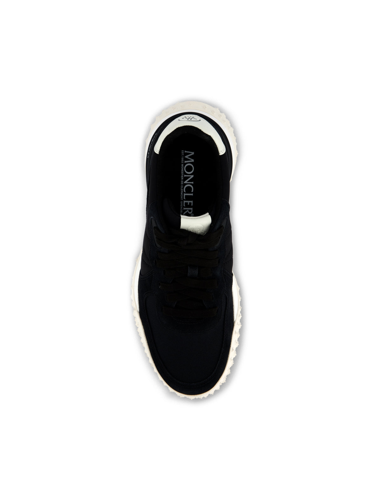 Sneakers realizzate in pelle e tessuto. M4M00230 N0633999 MONCLER