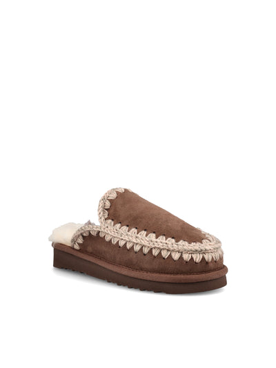 Slipper Eskimo in pelle. FW101125A BRPEP MOU