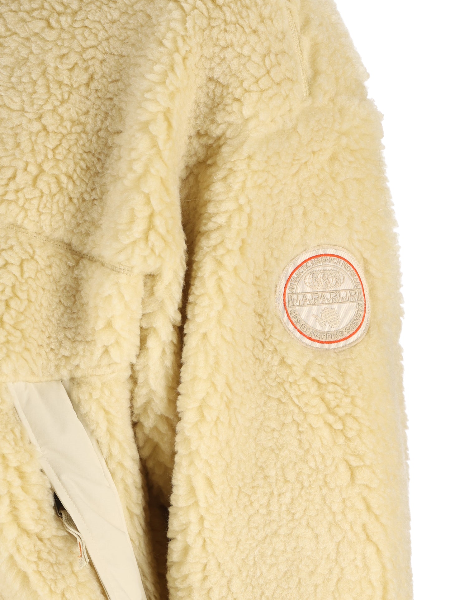 Felpa con cappuccio in pile con zip integrale NP0A8A6O N5E1 NAPAPIJRI
