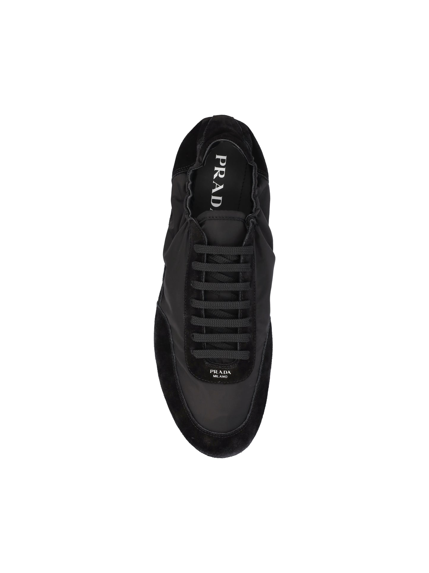 Sneakers realizzate in re-nylon e pelle. 2EG479 D7CF0002 PRADA