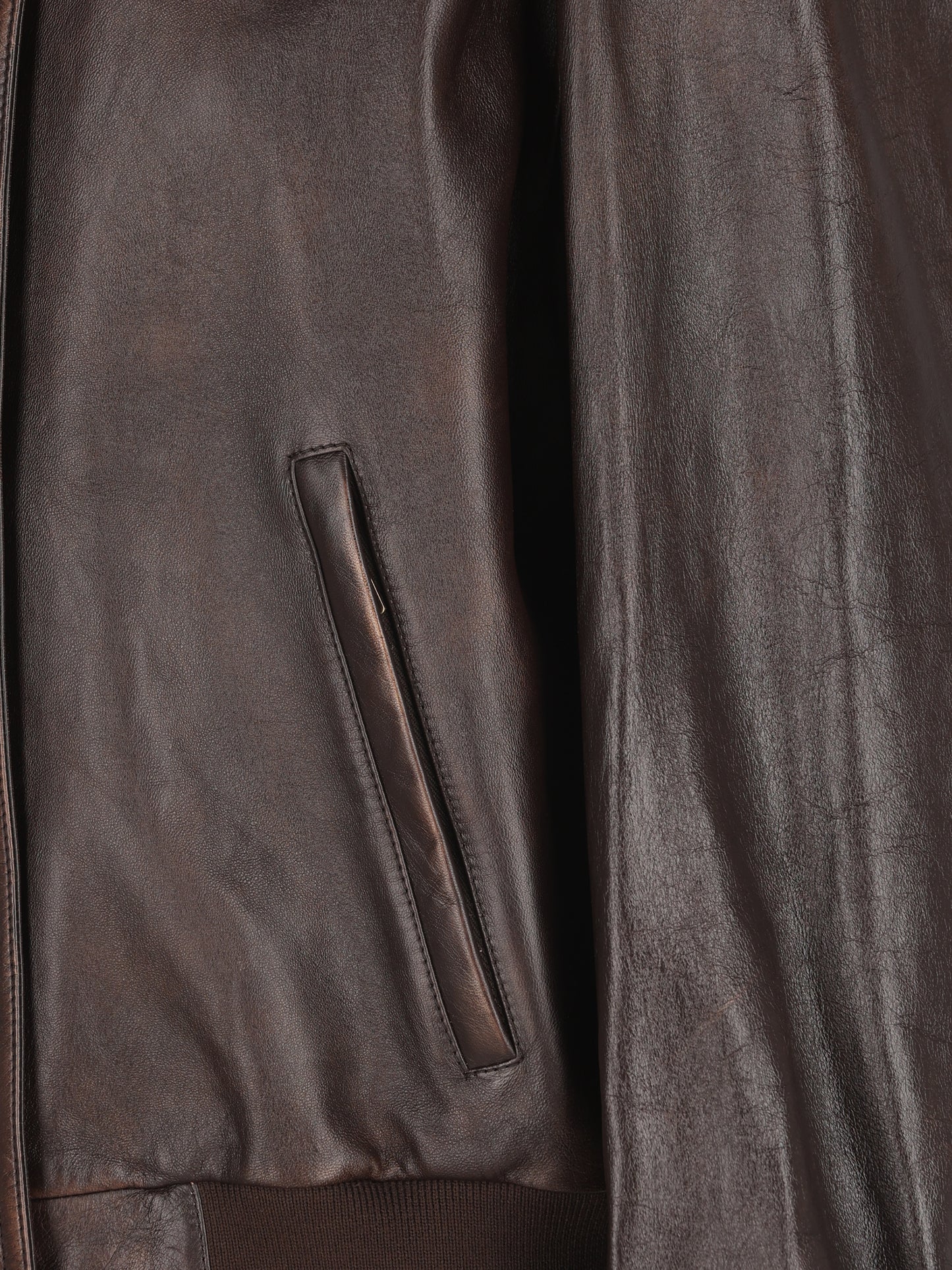 Bomber in pelle 58A303 16ILF0003 PRADA