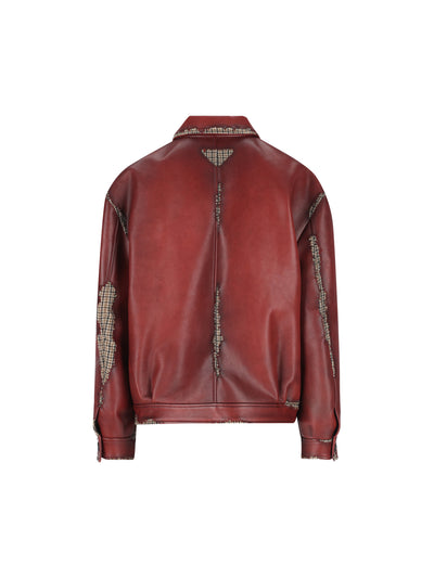 Giacca realizzata in pelle di agnello 58A316 6629F0041 PRADA