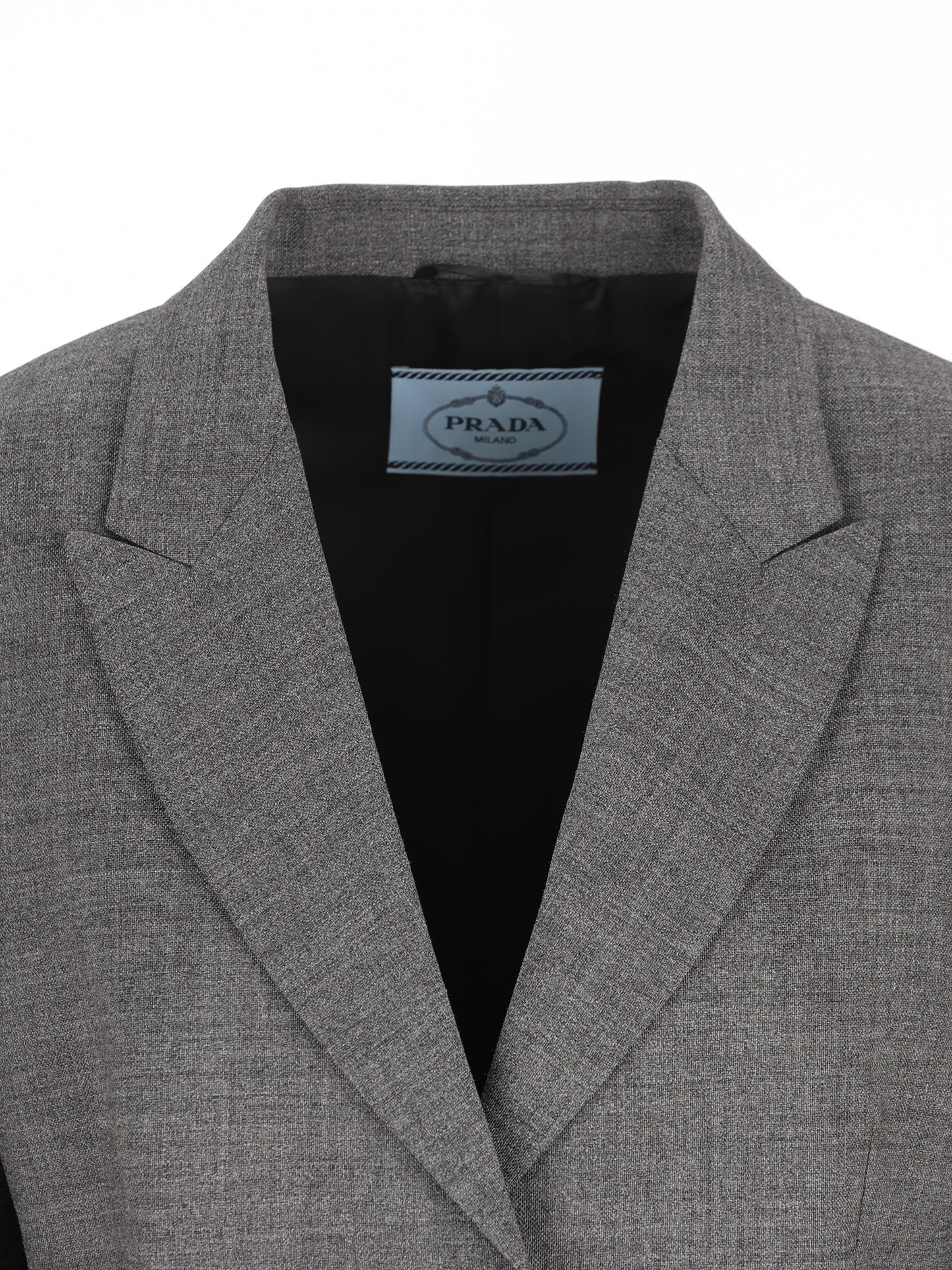 Giacca realizzata in mohair e lana vergine. P509Q 6011F0480 PRADA