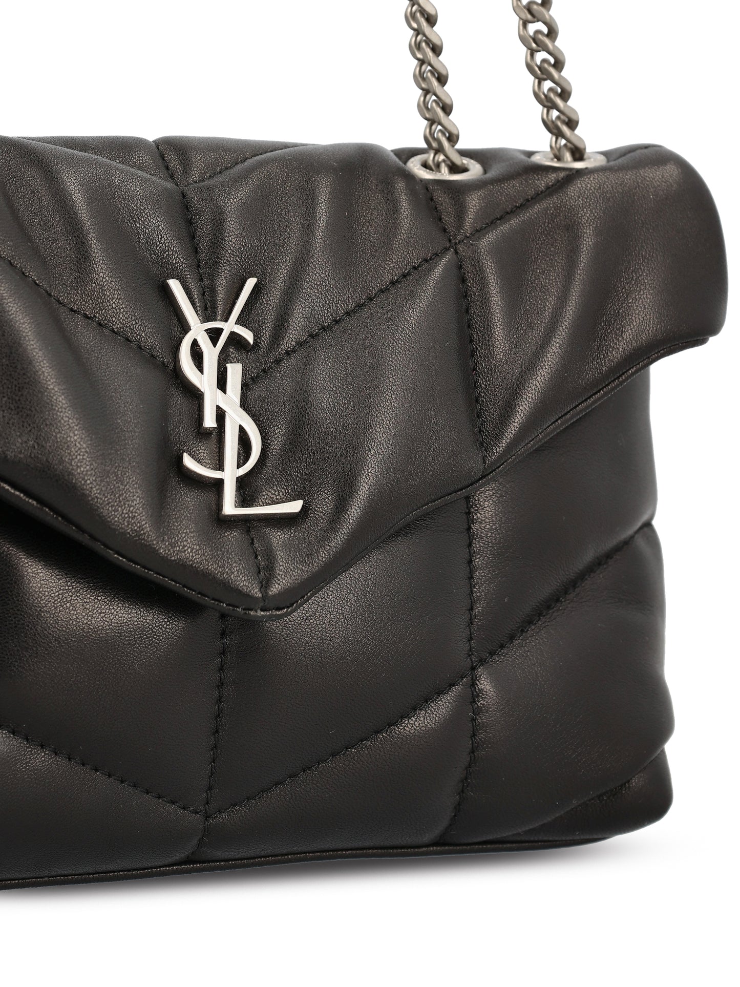Borsa realizzata in pelle di agnello. 759337 1EL001000 SAINT LAURENT