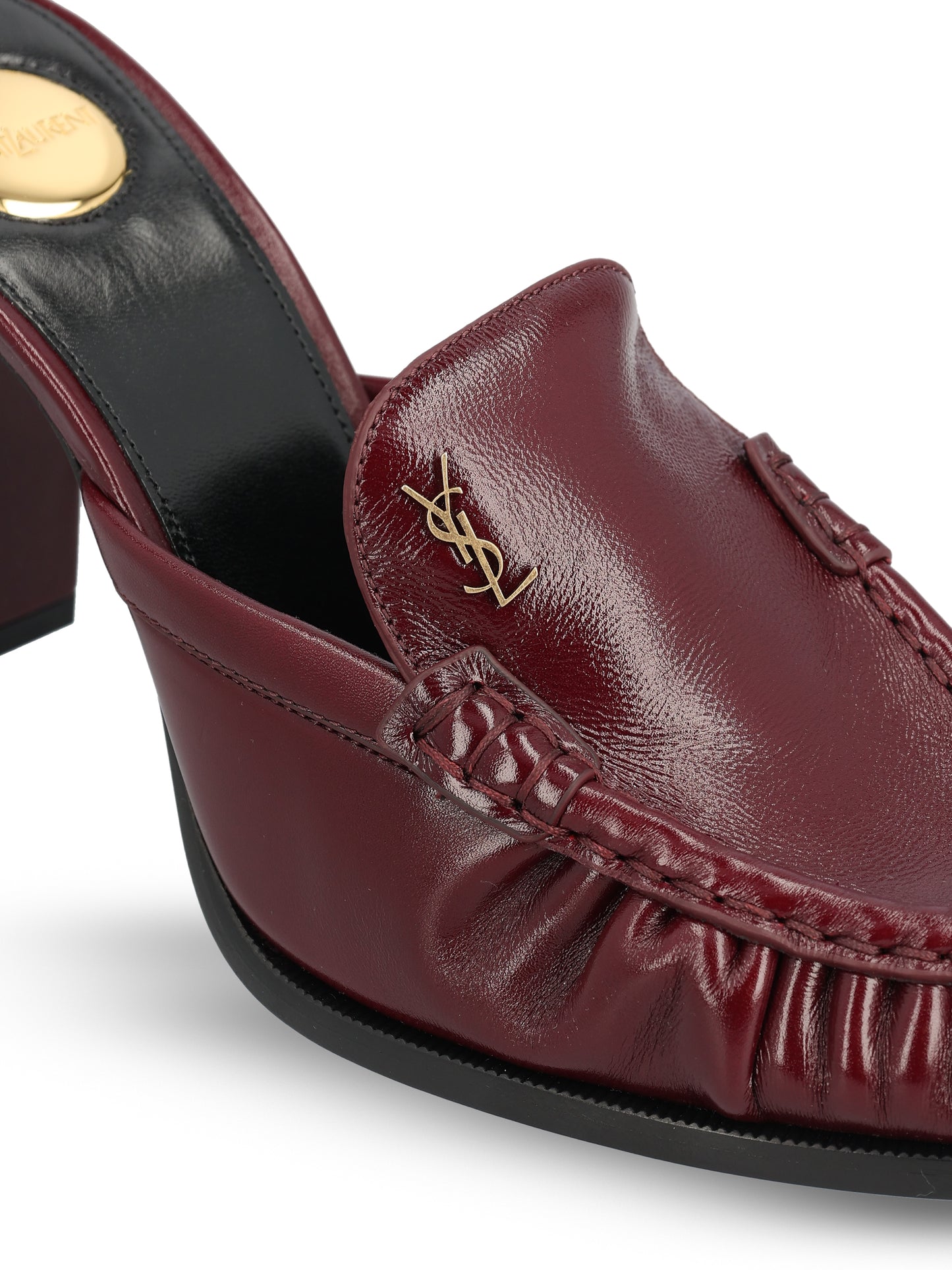 Mule realizzate in pelle. 869713 AAFGB6629 SAINT LAURENT