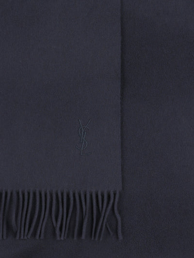 Sciarpa in Cashmere con Monogram YSL A006VO 3Y2014100 SAINT LAURENT