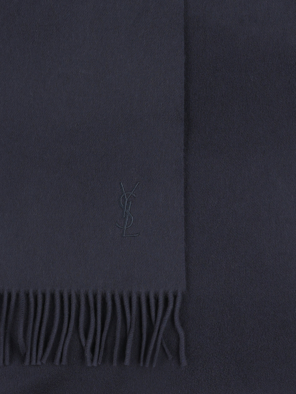 Sciarpa in Cashmere con Monogram YSL A006VO 3Y2014100 SAINT LAURENT
