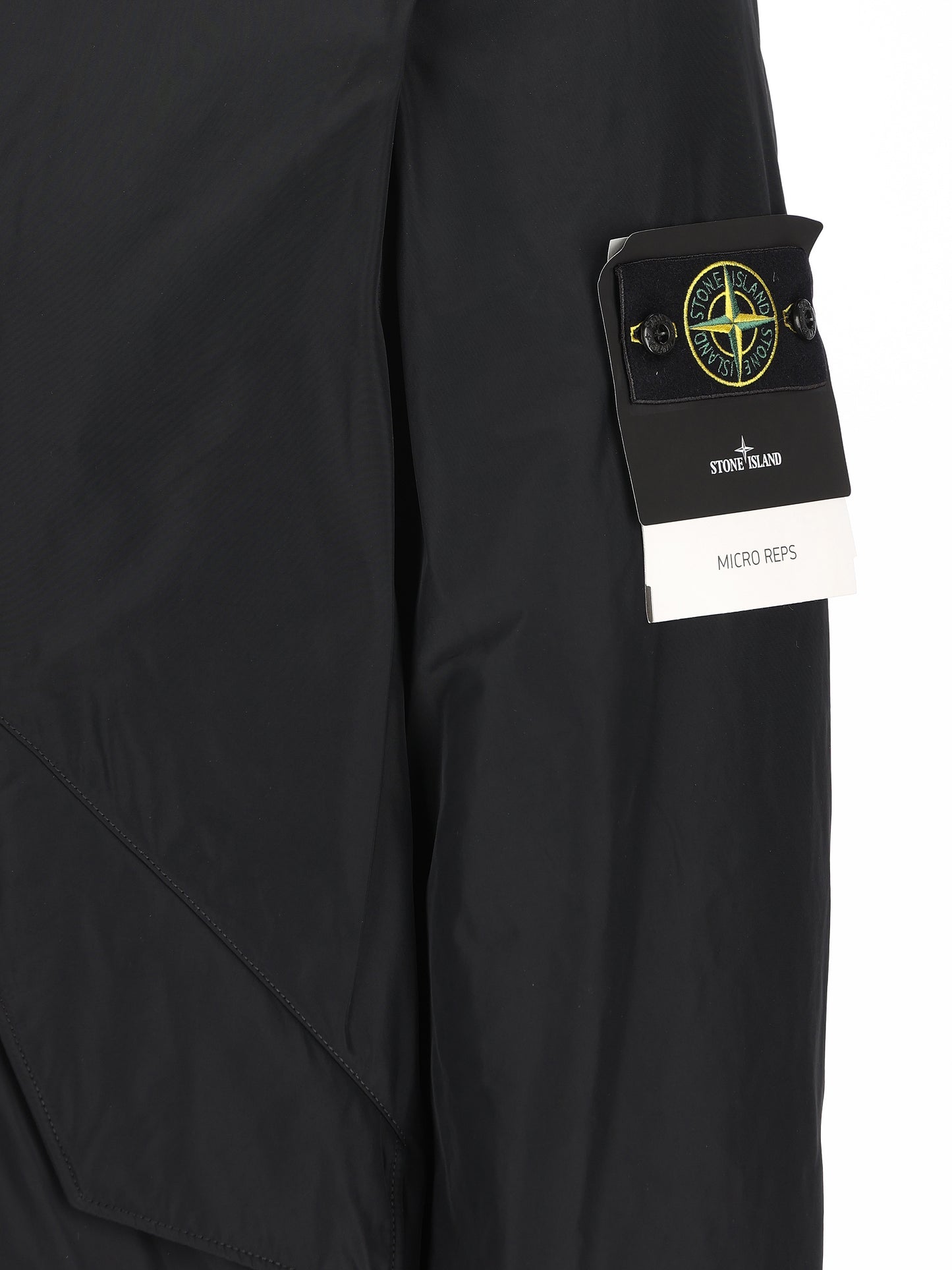 Piumino in nylon riciclato effetto stropicciato con imbottitura RDS 4100010 S0A26V0029 STONE ISLAND
