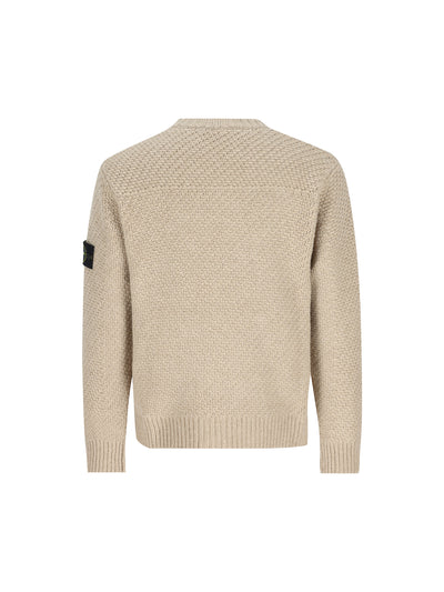 Maglione girocollo in lana d'agnello 5100055 S02A3V0M94 STONE ISLAND