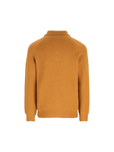 Maglia Polo in Cachemire 100% VOLTAIRE AIPWI26-05AMBRA932 TAGLIATORE