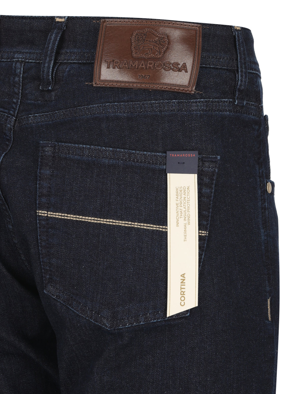 Pantaloni realizzati in cotone. MICHELANGELO DBSCPTOBACCO TRAMAROSSA