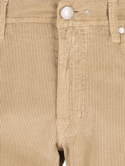Pantaloni Michelangelo Tramarossa in velluto beige MICHELANGELO V0050270 TRAMAROSSA