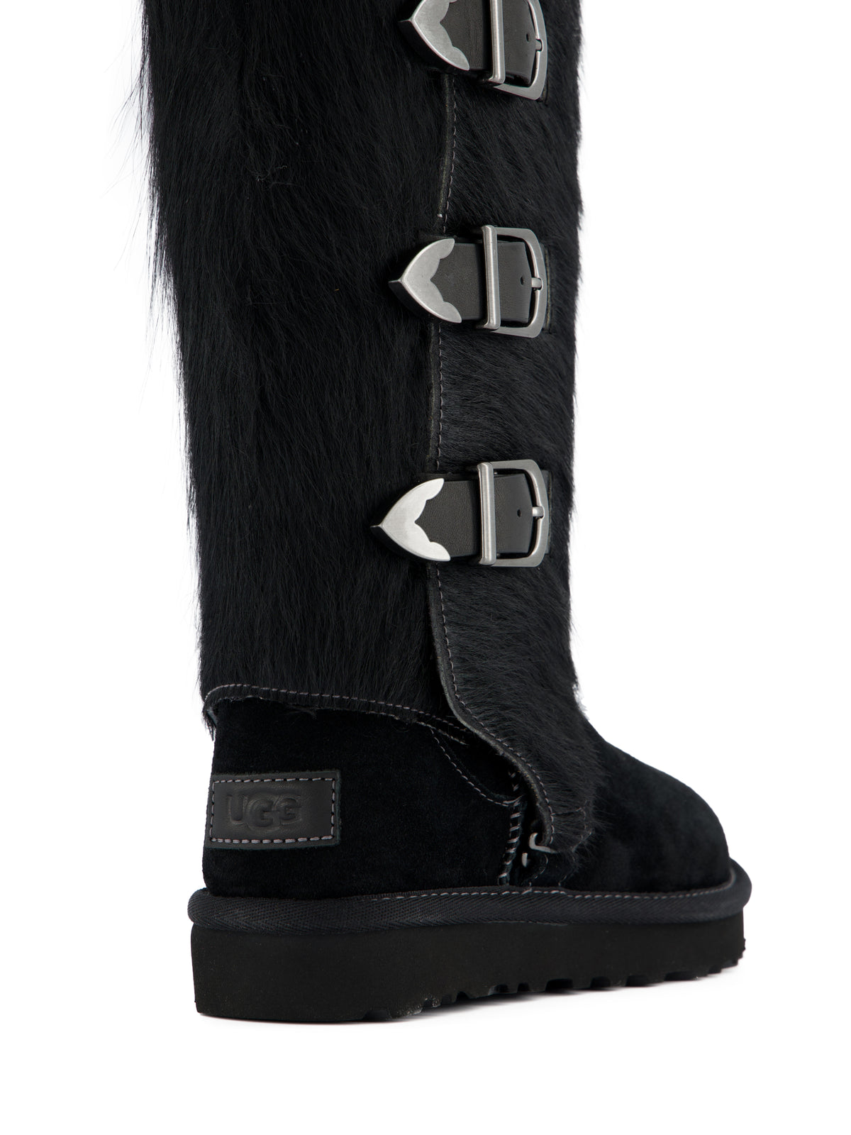 Stivale realizzato in cavalino 1183491 BLK UGG