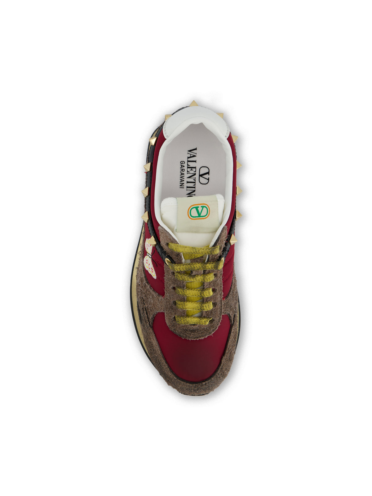 Sneakers realizzate in camoscio e nylon. 9W0S0QK8ENB 5DN VALENTINO GARAVANI