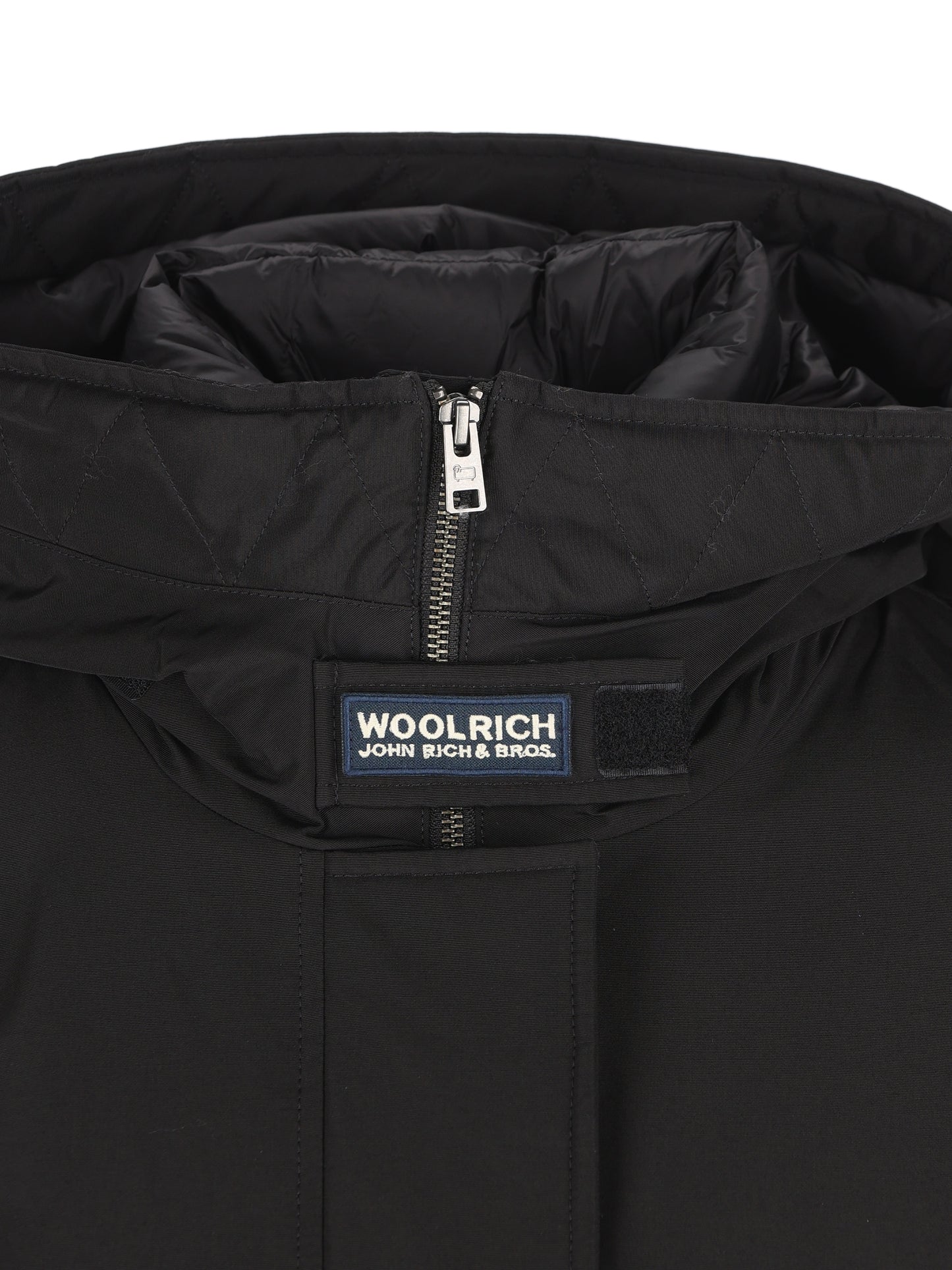 Woolrich Authentic 3 in 1 Parka in Ramar Cloth CFWWOU1105FBUT0001 BLK WOOLRICH