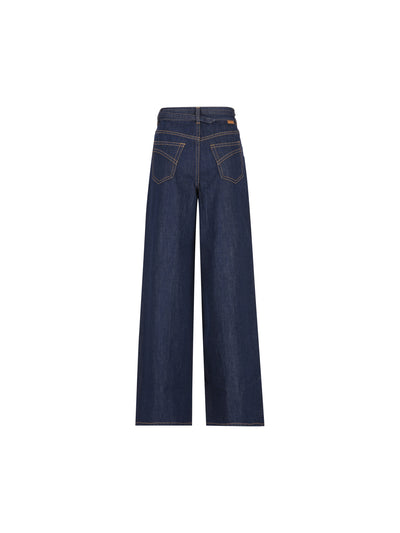 Jeans a Zampa in Denim Blu Harbour con Cintura Rimovibile 0640PF26R HABL ZIMMERMANN