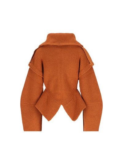 Cardigan Utility Valiant in lana 9556TF261 RUT ZIMMERMANN