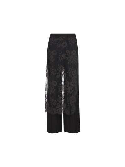 Pantaloni A Portafoglio In Pizzo Valiant 9631PF261 BLK ZIMMERMANN