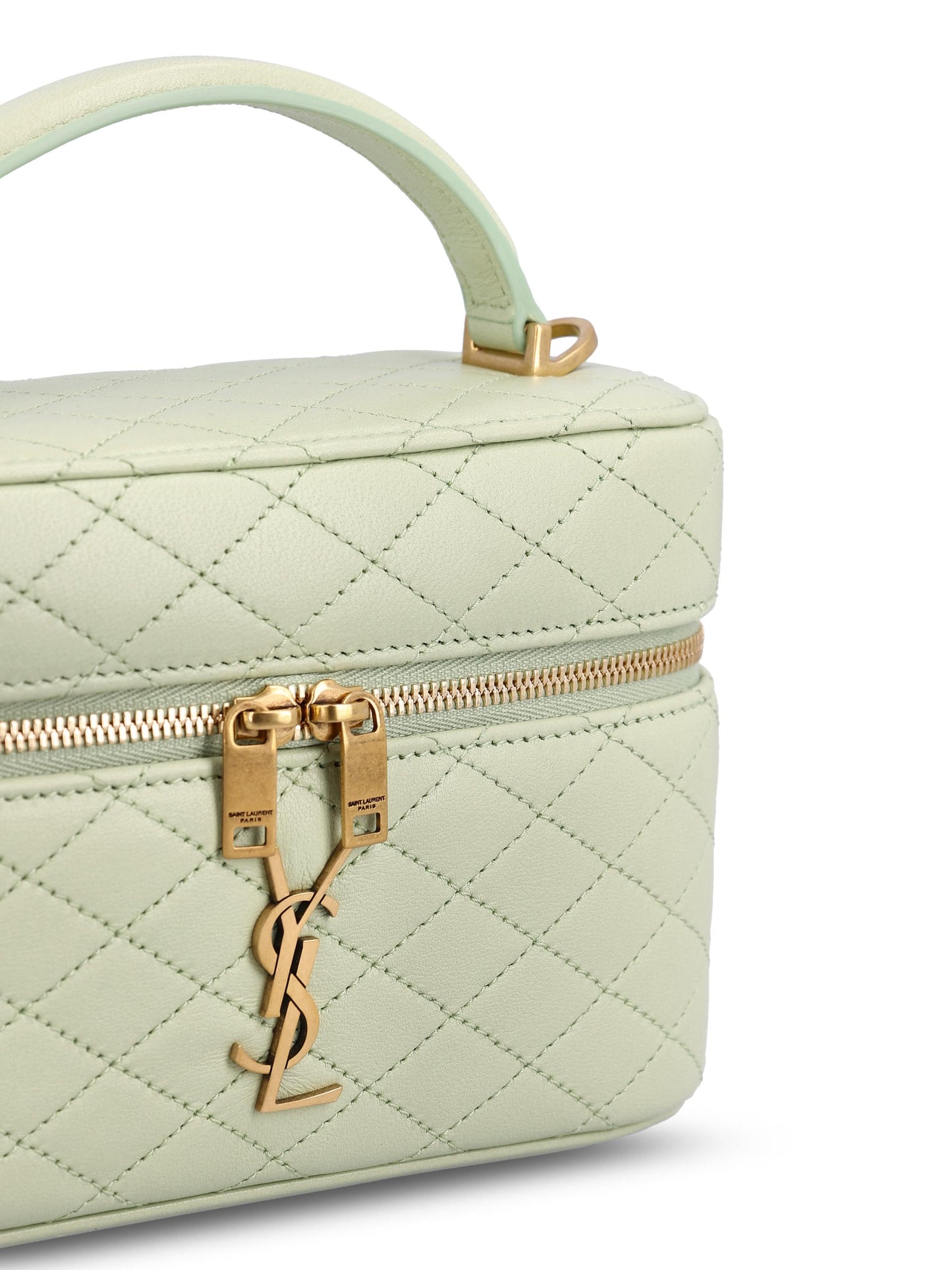 Borsa realizzata in pelle di agnello. 766731 1EL073986 SAINT LAURENT