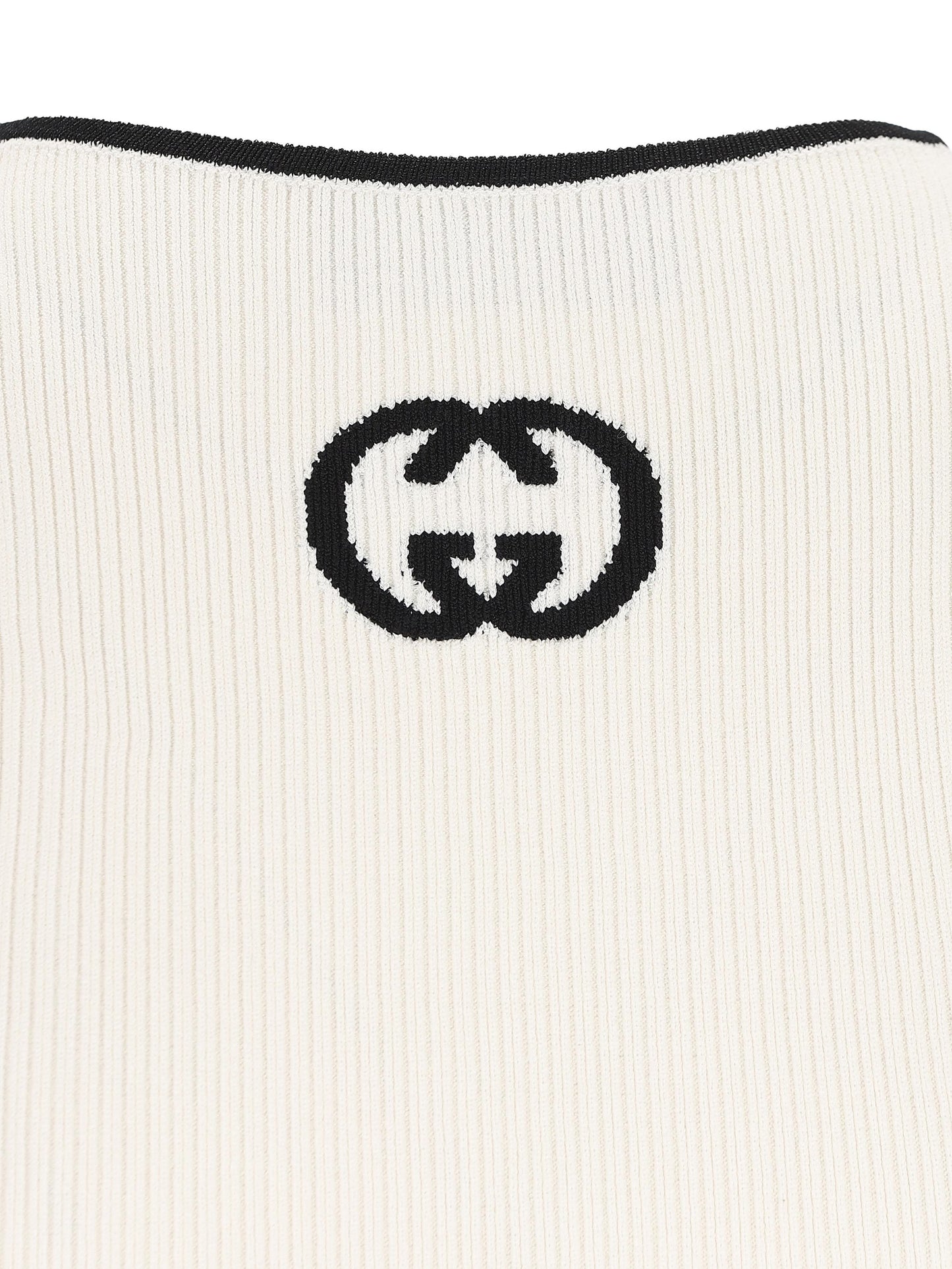 Canotta realizzata in viscosa e poliestere. 852456 XKFCZ9232 GUCCI