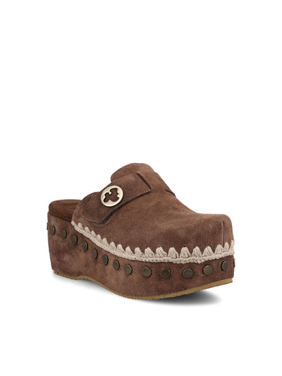 Clog realizzate in suede. SW611001A DPB MOU