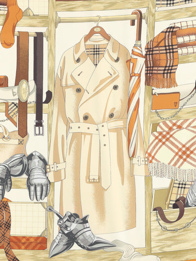 Foulard realizzato in seta. 8125643 C5122 BURBERRY