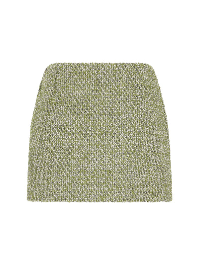 Minigonna realizzata in lana e cotone. 848633 ZATN03861 GUCCI