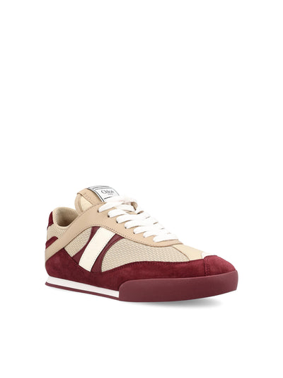 Sneakers realizzate in pelle e poliestere. CH25W07IVD 95U CHLOE'