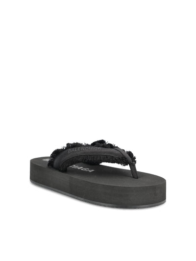 Le Infradito Jet Lag in satin. 870111 W0WM01000 BALENCIAGA