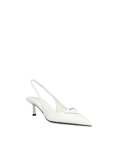 Décolleté slingback realizzate in pelle di vitello. 1I901M 055F0009 PRADA