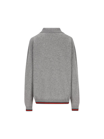 Cardigan in lana e cashmere. 848257 XKE921084 GUCCI