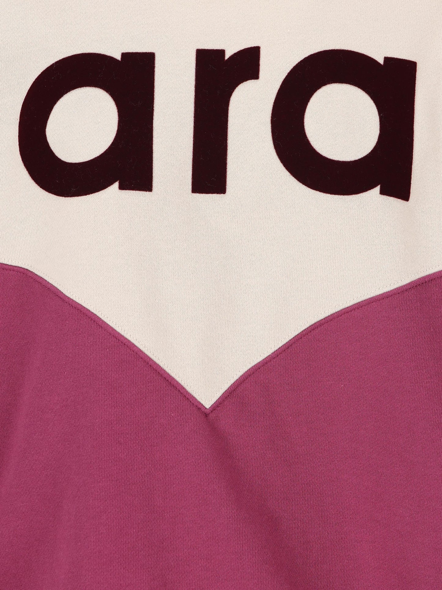 Felpa realizzata in cotone organico. 23PSW0006FA-A1M08E ECRY ISABEL MARANT ETOILE