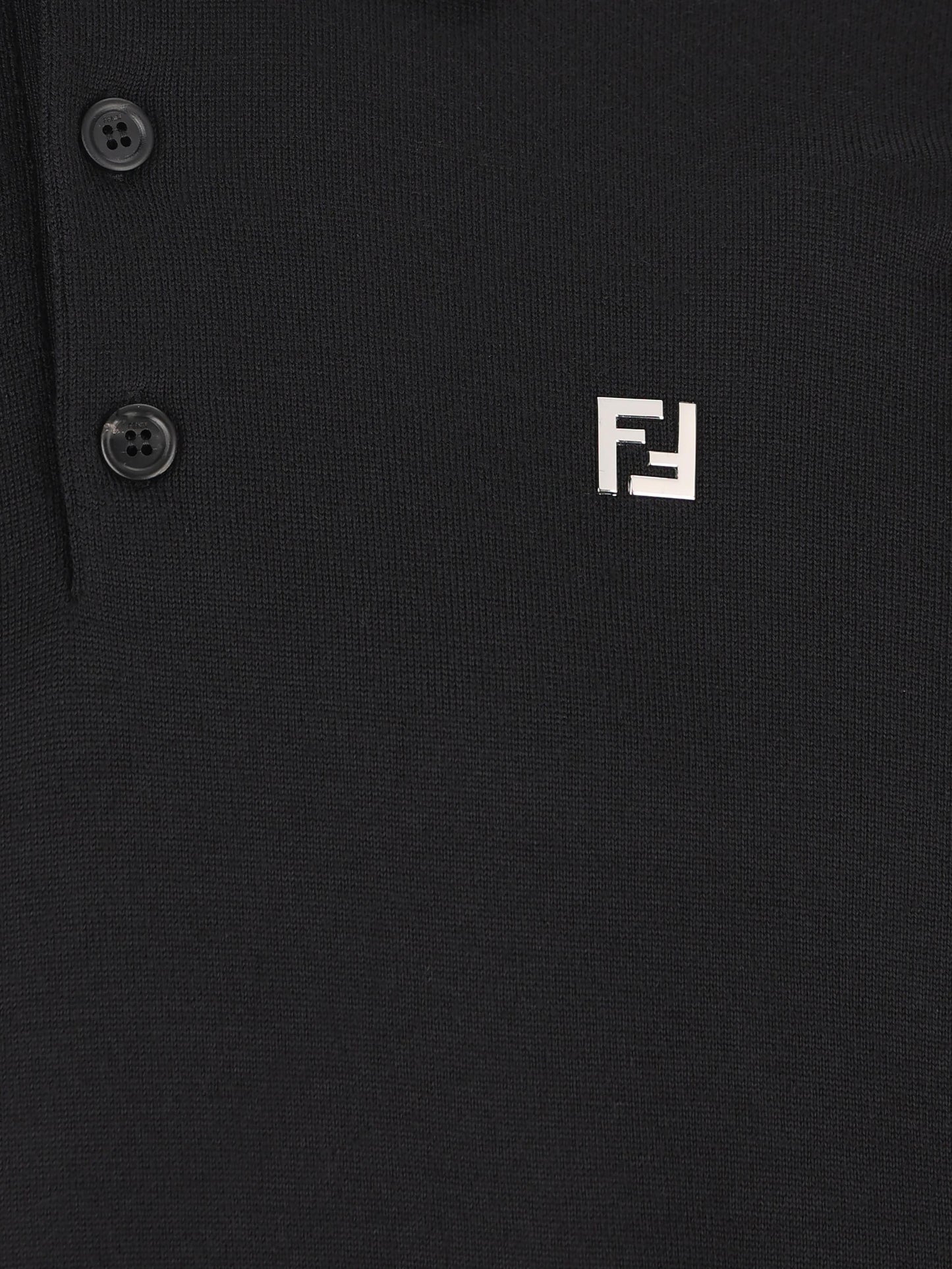 Polo realizzata in lana vergine ed elastan. FZC167 AU84F0QA1 FENDI