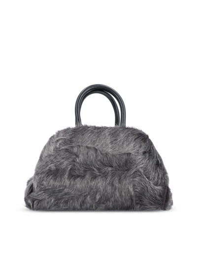 Borsa realizzata in shearling di capretto e vitello. 21A451 787979001 SALVATORE FERRAGAMO