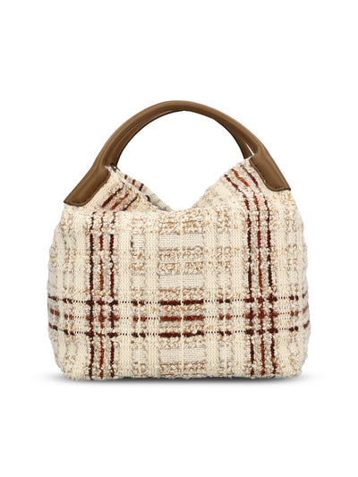 Borsa realizzata in lana vergine e seta. FAQ2311 B5NC LORO PIANA