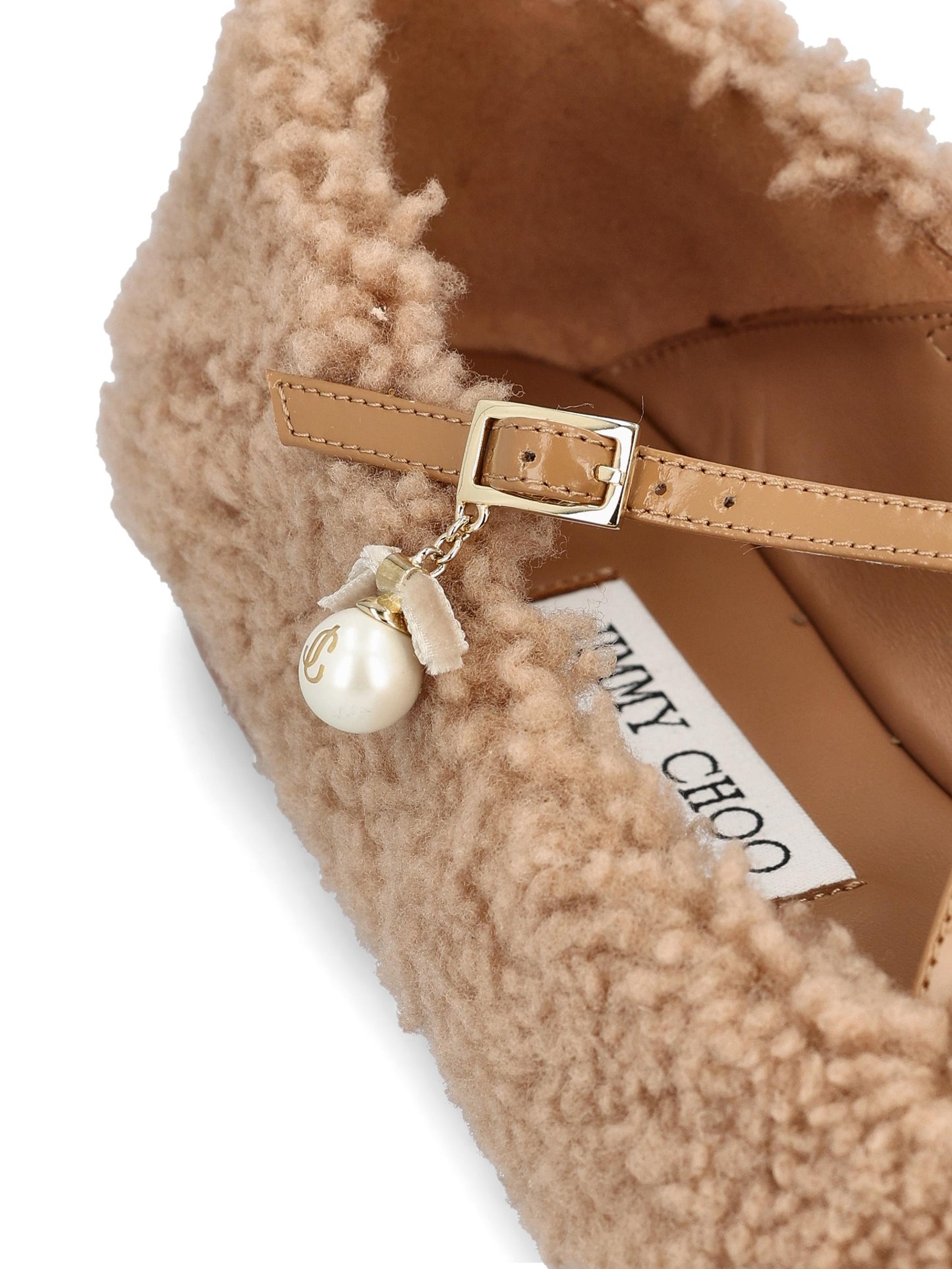 Ballerine realizzate in shearling. ELERI BALLERINA/S QKAB JIMMY CHOO