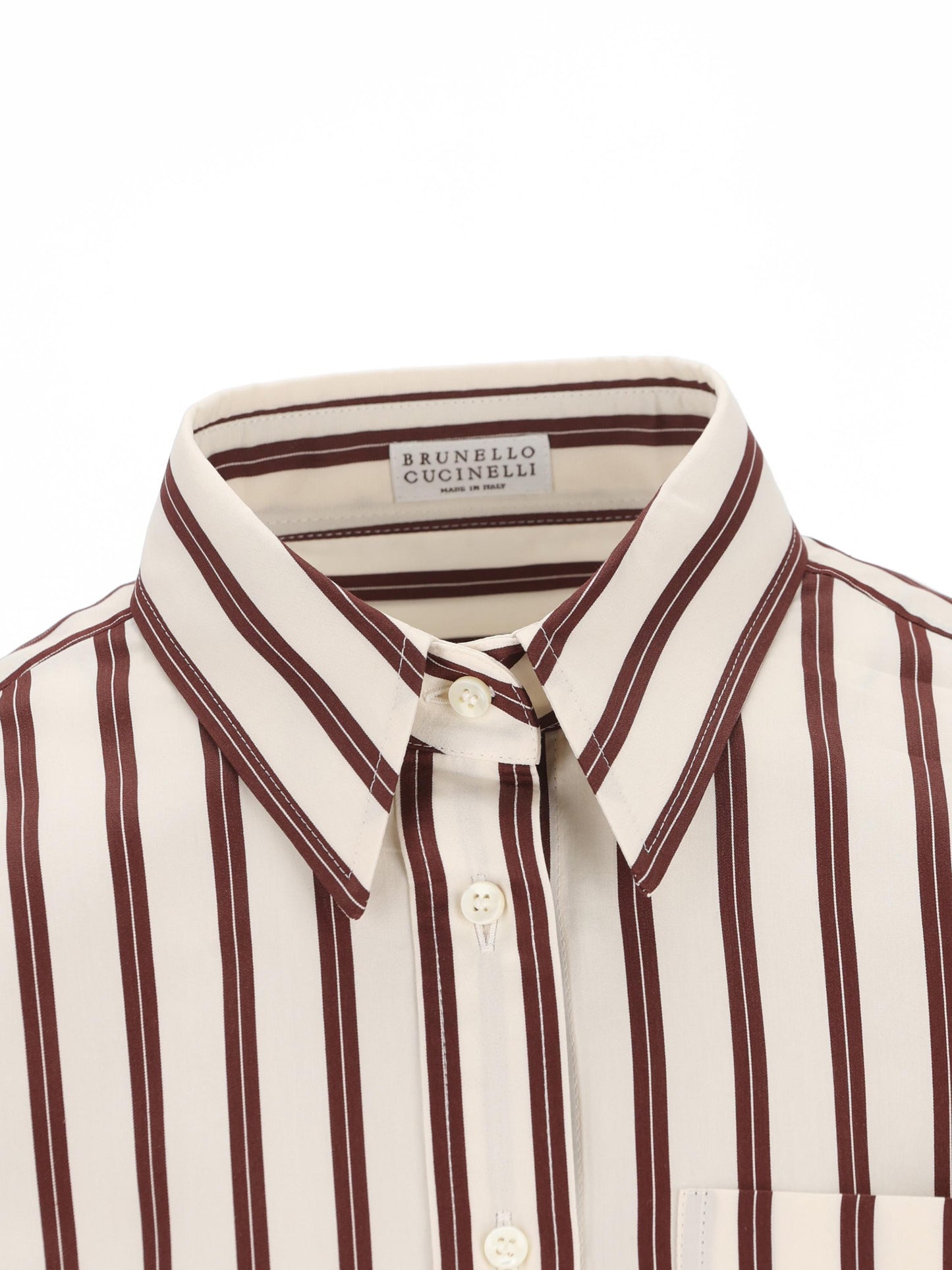 Camicia realizzata in cotone. MW601NB206 C350 BRUNELLO CUCINELLI