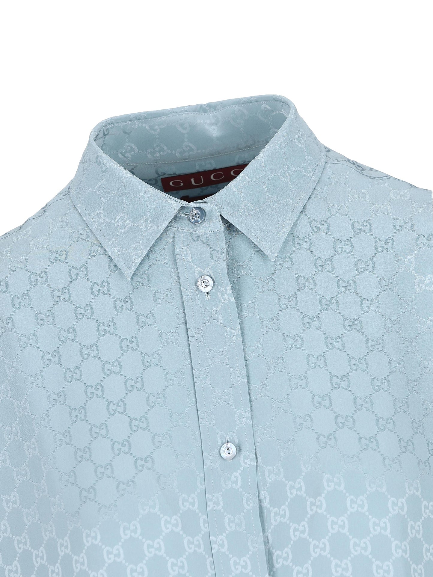 Camicia in seta. 837168 Z7ATQ4141 GUCCI