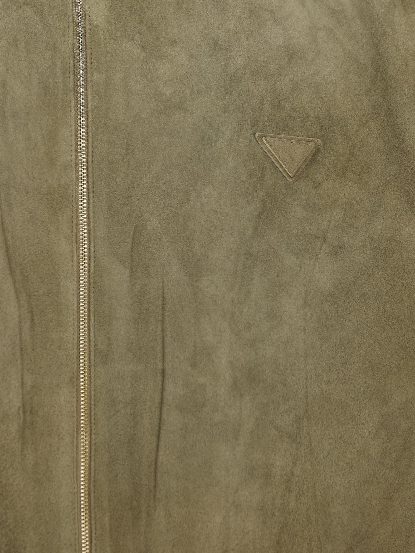 Giacca realizzata in pelle. UPW609 18OMF0092 PRADA