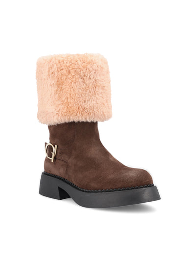 Stivali realizzati in pelle. 01K460 784768002 SALVATORE FERRAGAMO