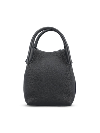 Borsa Bale realizzata in pelle. FAN4647 W1B3 LORO PIANA