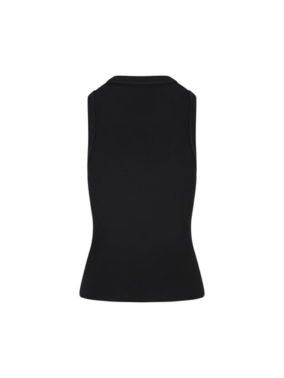 Top realizzato in viscosa e poliestere. S359Y55K51 1100 LOEWE